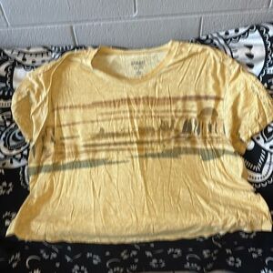 Torrid Super soft slub crop jerseys top Size 5